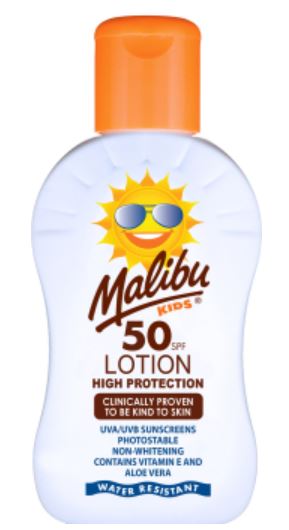 (image for) MALIBU KIDS SUN LOTION 50 SPF - 100ML