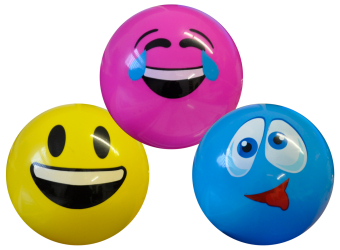 (image for) PG DEFLAT SMILE BALL ASST - 22CM