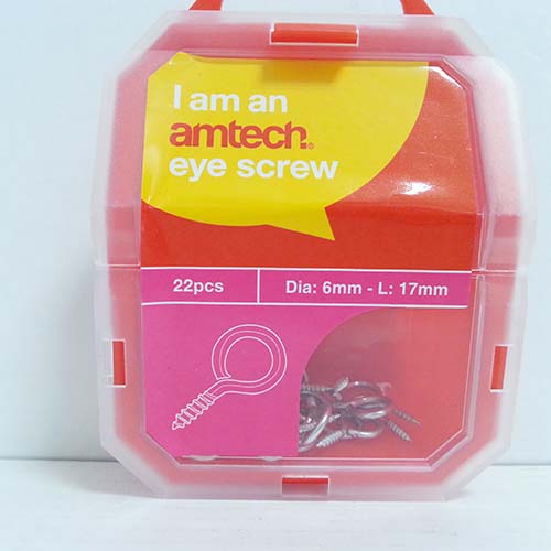 (image for) AMTECH EYE SCREW 6MMX17MM - 22S