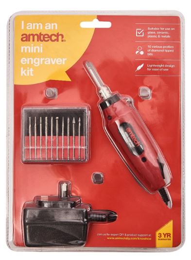 (image for) AMTECH MINI ENGRAVER KIT-230V - 230V