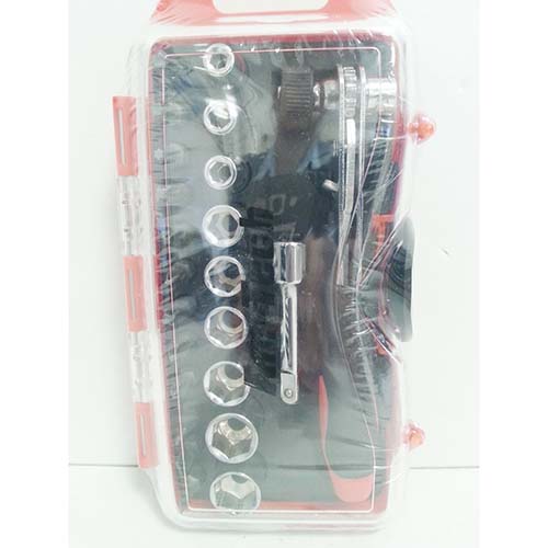 AMTECH OFFSET RATCHET +SOCK ST - 23PC (image for) AMTECH OFFSET RATCHET +SOCK ST - 23PC