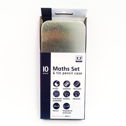 (image for) ANKER MATH SET & TIN PENCIL CASE