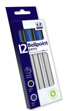 (image for) ANKER BALL PEN BLUE & BLACK - 12S