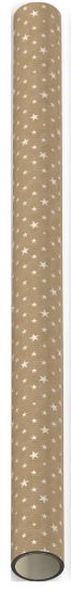 (image for) XMAS WRAP KRAFT STARS - 2M