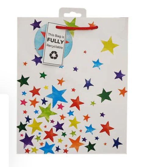 (image for) GIFTMAKER GIFT BAG BRIGHT STAR - MEDIUM