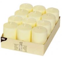 (image for) PAP PILLAR CANDLE WHITE - 60MM