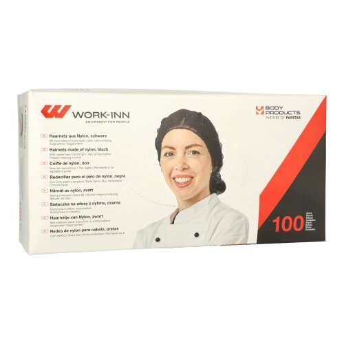 (image for) RUBY HAIR COVER NET DISP BLACK - 100S