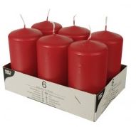 (image for) PAP PILLAR CANDLE RED - 115MM