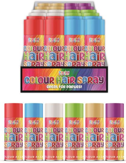 (image for) RAP PARTY COLOUR HAIR SPRAY - 200ML