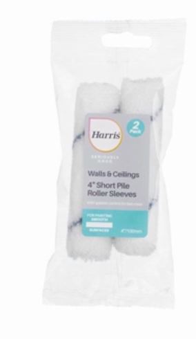 (image for) HAR ROLLER SLEEVES SHORT PILE - 4\"X2S