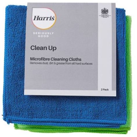 (image for) HARRIS MICROFIBRE CLEAN UP - STD