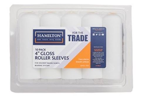 (image for) HAM FOAM ROLLER SLEEVES 10S - 4\"