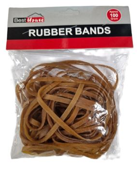 (image for) BB RUBBER BANDS NATURAL - 100S