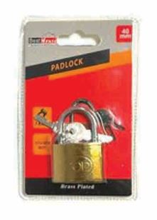 (image for) BB IRON PADLOCK +3KEYS - 40MM