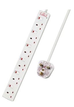 (image for) E/STAR 6WAY EXTEN LEAD+SWITCH - 5M