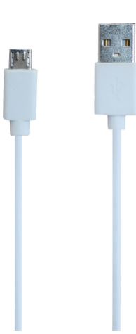 (image for) E/STAR USB CABLE MICRO WHITE