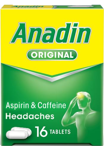 (image for) ANADIN ORIGINAL TAB 325MG - 16S