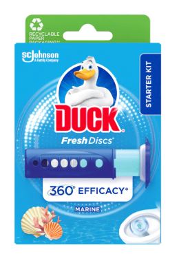 (image for) DUCK FRESH DISCS HOLDER MARINE - 36ML