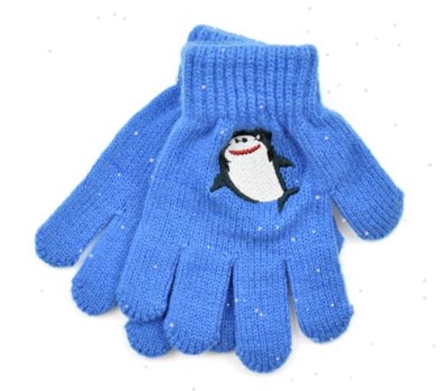 (image for) RJM BOYS GLOVES EMBROIDER DESI - ONESIZ