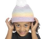 (image for) RJM GIRLS HAT BEANIE MULTI COL - ONESIZ