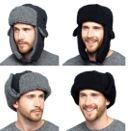 (image for) RJM MENS HAT FLEECE/BORG LININ - ONESIZ