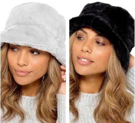 (image for) RJM LADIES HAT FAUX FUR ASST - STD