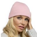 (image for) RJM LADIES HAT PLAIN KNIT PINK - ONESIZ