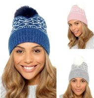 (image for) RJM LADIES HAT BOBBLE ASST - STD