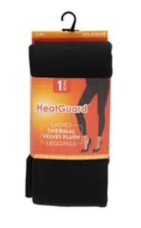 (image for) RJM LADIES THERM LEGGINGS BLK - SK1064