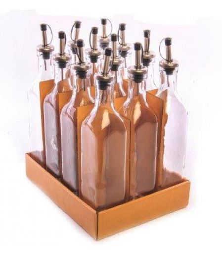 (image for) SIL CONDIMENT OIL GLASS BOTTLE - 500ML