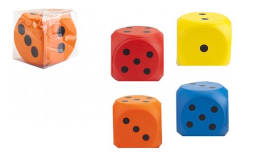 (image for) PMS DICE PU ASST - 7X7CM