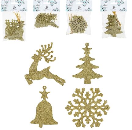 (image for) XMAS TREE HANGING ASST DESIGN - 8S