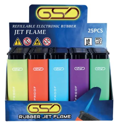 (image for) GSD WINDPROOF LIGHTERS SO/RUBB - STD