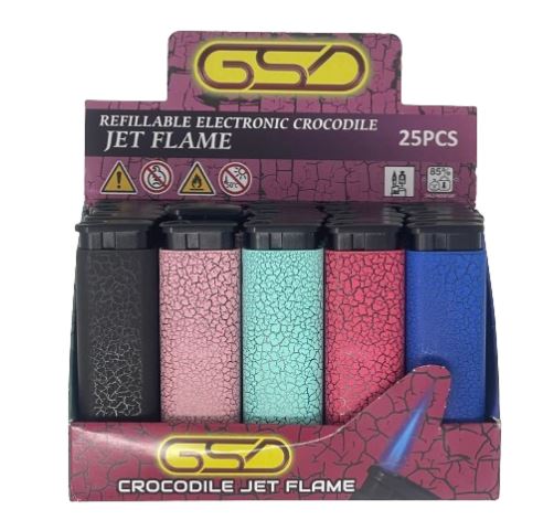 (image for) GSD LIGHTER JETFLAME CROCODILE - STD