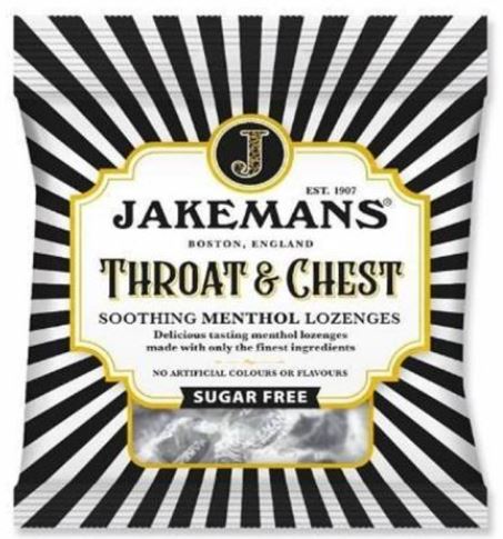 (image for) JAKEMANS MENTHOL BAG THROAT&CH - 50G