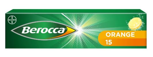 (image for) BEROCCA ORANGE TEAF TUBE - 15S