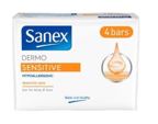 (image for) SANEX SOAP DERMO SENSITIVE 4S - 4X90GM