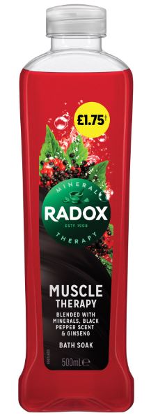 (image for) RADOX BATH SOAK MUSCLE THERAPY PM1.75 - 500ML