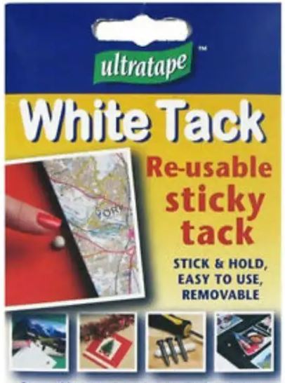 (image for) ULTRA WHITE TACK RE-USABLE - STD