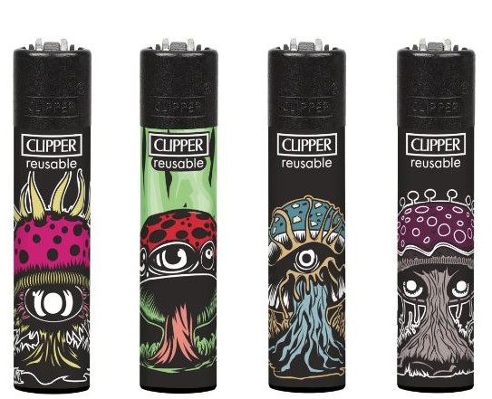 (image for) CLIPPER LIGHTER ALIEN MUSHROOM - STD