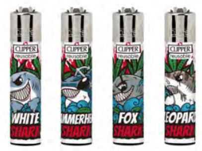 (image for) CLIPPER LIGHTER SHARK WEED - STD