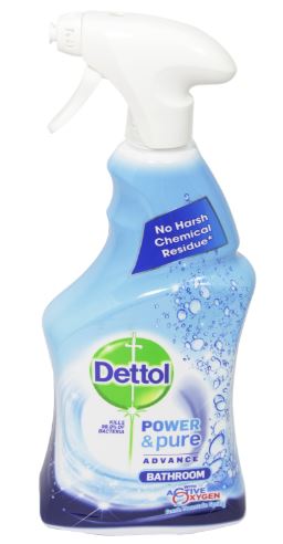 (image for) DETTOL POW&PURE BATHROOM SPRAY - 750ML