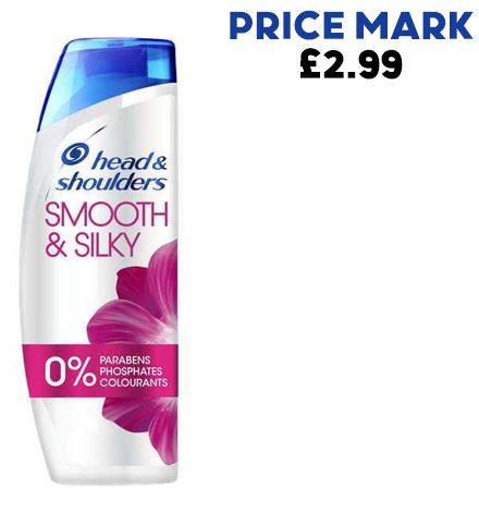 (image for) HEAD&SH S/POO SMOO&SILK PM2.99 - 250ML