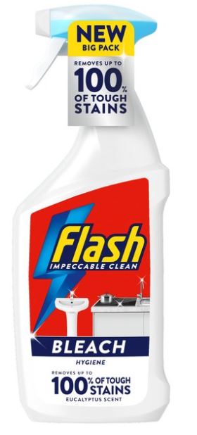 (image for) FLASH SPRAY WITH BLEACH - 800ML