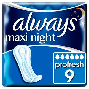 (image for) ALWAYS MAXI NIGHT PROFRESH - 9S