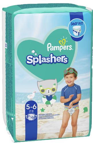 (image for) PAMPERS SPLASHERS SWIM PANT5-6 - 10S