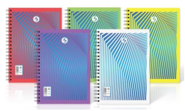 (image for) SILV TWIN WIRE NOTEBOOK 140PAG