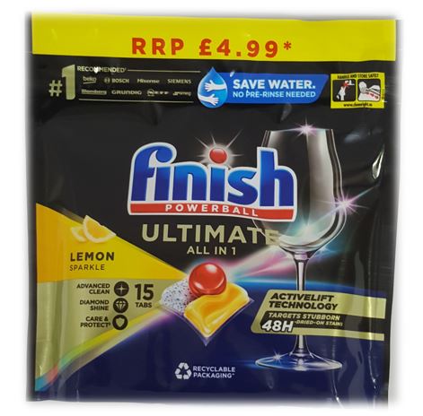 (image for) FINISH TAB ULTIM LEMON PM4.99 - 15S