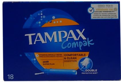 (image for) TAMPAX COMPAK SUPER PLUS - 18S