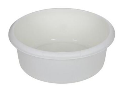 (image for) LARGE ROUND BOWL CREAM - LARGE